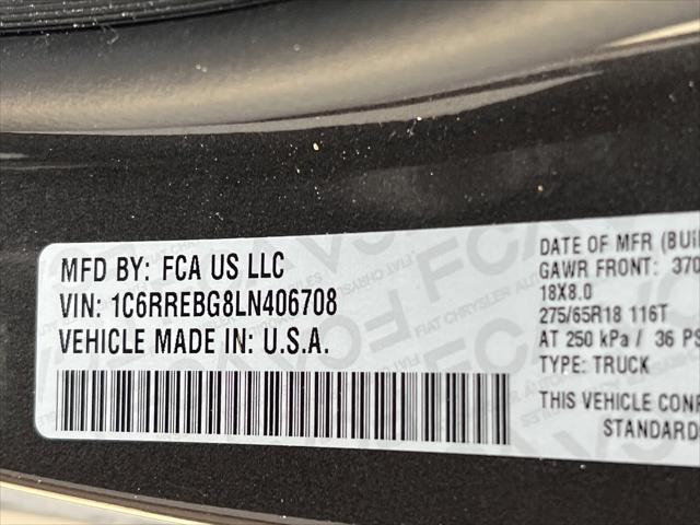 2020 Ram 1500 Big Horn Quad Cab 4x2 6'4" Box