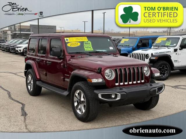 2022 Jeep Wrangler Unlimited Sahara 4x4 2022 Jeep Wrangler Unlimited Sahara 4x4