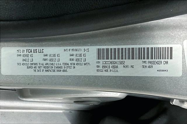 2016 Chrysler 200 Limited