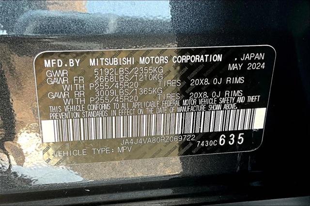 2024 Mitsubishi Outlander SE Black Edition w/Pano Roof S-AWC