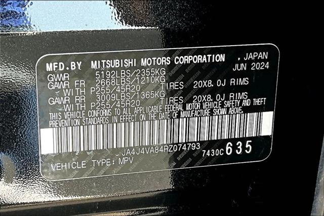 2024 Mitsubishi Outlander BLACK EDITION 2.5 S-AWC