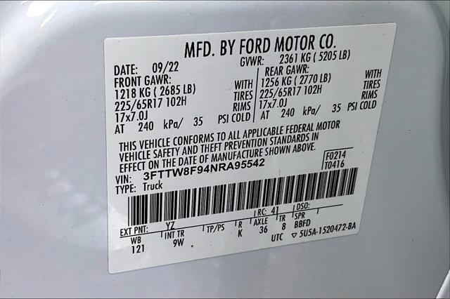 2022 Ford Maverick XL