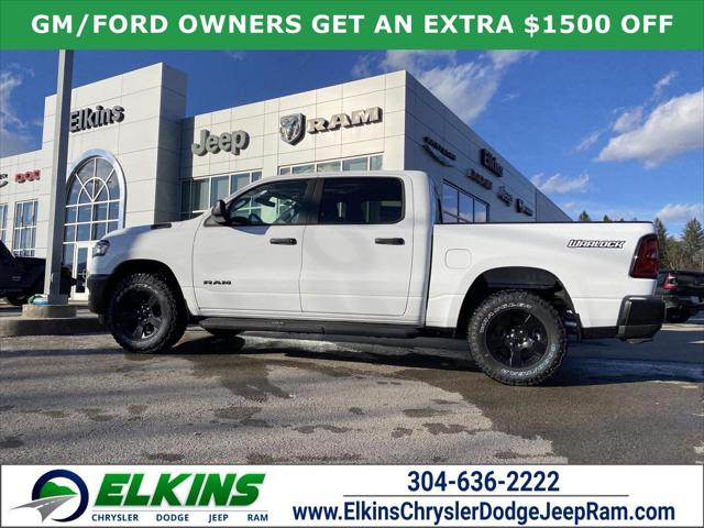 2025 RAM Ram 1500 RAM 1500 WARLOCK CREW CAB 4X4 57 BOX