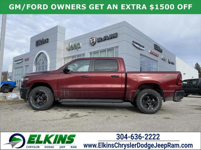 2025 RAM Ram 1500 RAM 1500 WARLOCK CREW CAB 4X4 57 BOX