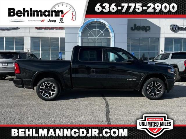 2025 RAM Ram 1500 RAM 1500 LARAMIE CREW CAB 4X4 57 BOX