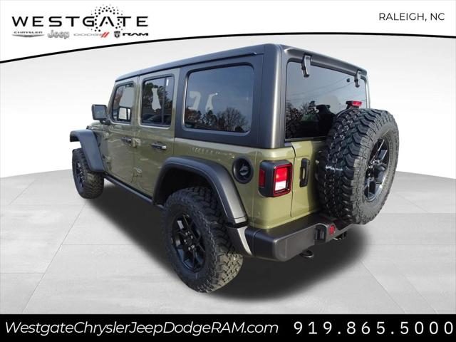 2025 Jeep Wrangler WRANGLER 4-DOOR WILLYS