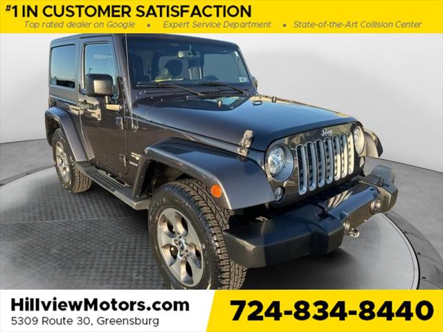 2017 Jeep Wrangler Sahara 4x4