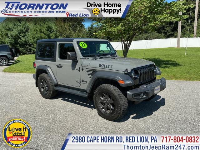 2022 Jeep Wrangler Willys 4x4 2022 Jeep Wrangler Willys 4x4