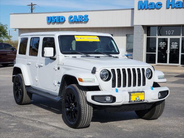 2021 Jeep Wrangler 4xe Unlimited High Altitude 4x4