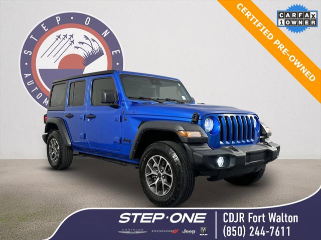 2024 Jeep Wrangler 4-Door Sport S 4x4
