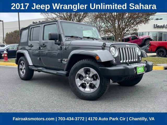 2017 Jeep Wrangler Unlimited Sahara 4x4