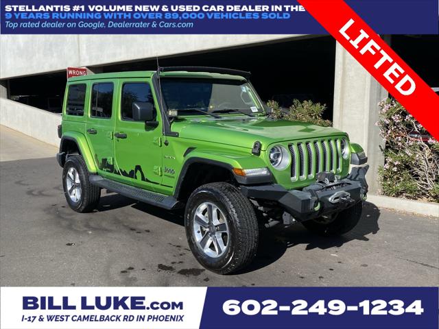 2018 Jeep Wrangler Unlimited Sahara 4x4