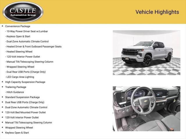 2025 Chevrolet Silverado 1500 4WD Crew Cab Short Bed LT with 2FL