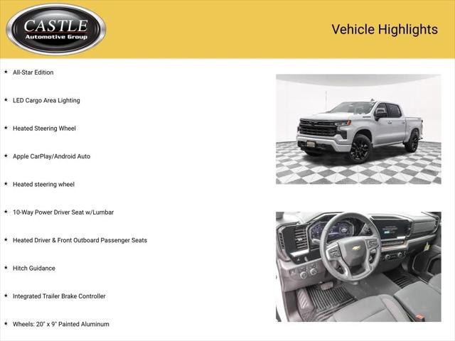 2025 Chevrolet Silverado 1500 4WD Crew Cab Short Bed LT with 2FL