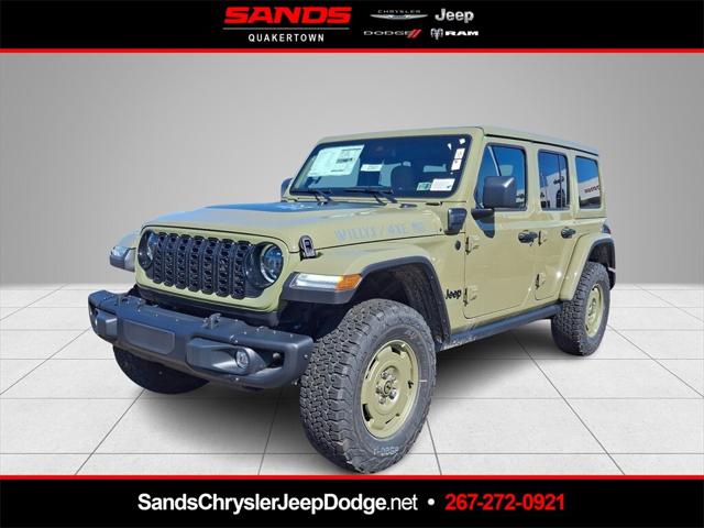 2025 Jeep Wrangler 4xe WRANGLER 4-DOOR WILLYS 41 4xe