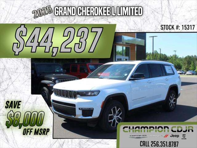 2025 Jeep Grand Cherokee GRAND CHEROKEE L LIMITED 4X4