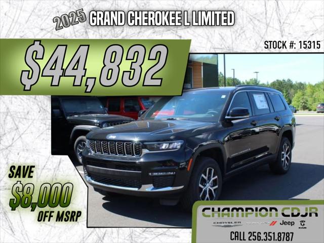2025 Jeep Grand Cherokee GRAND CHEROKEE L LIMITED 4X4