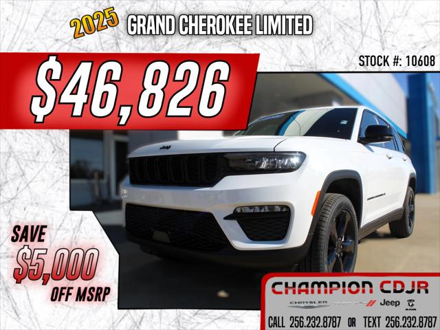 2025 Jeep Grand Cherokee GRAND CHEROKEE LIMITED 4X4