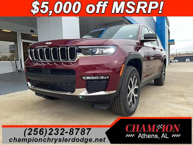 2025 Jeep Grand Cherokee GRAND CHEROKEE L LIMITED 4X4