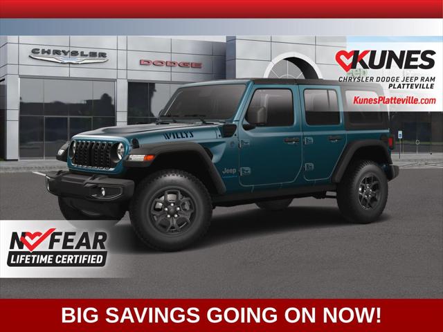 2025 Jeep Wrangler 4xe WRANGLER 4-DOOR WILLYS 4xe