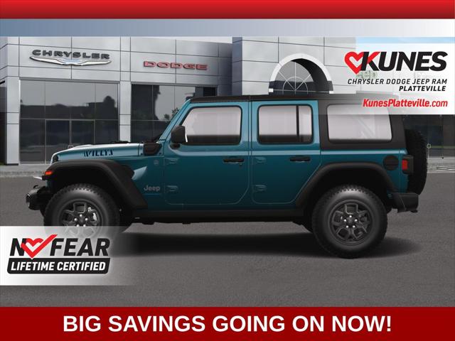 2025 Jeep Wrangler 4xe WRANGLER 4-DOOR WILLYS 4xe