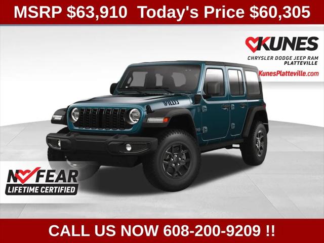 2025 Jeep Wrangler 4xe WRANGLER 4-DOOR WILLYS 4xe