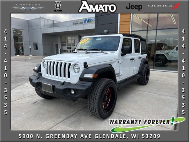 2018 Jeep Wrangler Unlimited Sport S 4x4