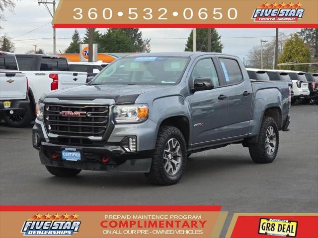 2022 GMC Canyon 4WD Crew Cab Short Box AT4 - Leather