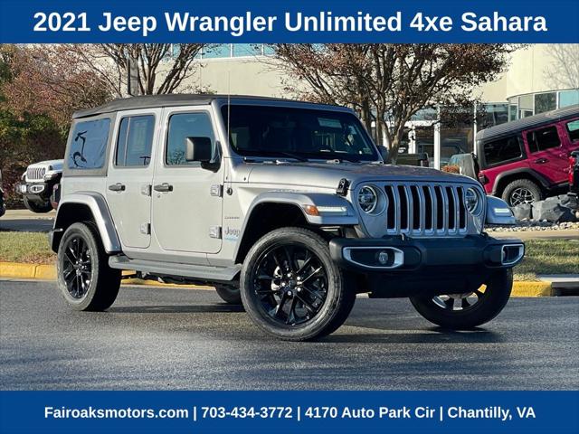 2021 Jeep Wrangler 4xe Unlimited Sahara 4x4