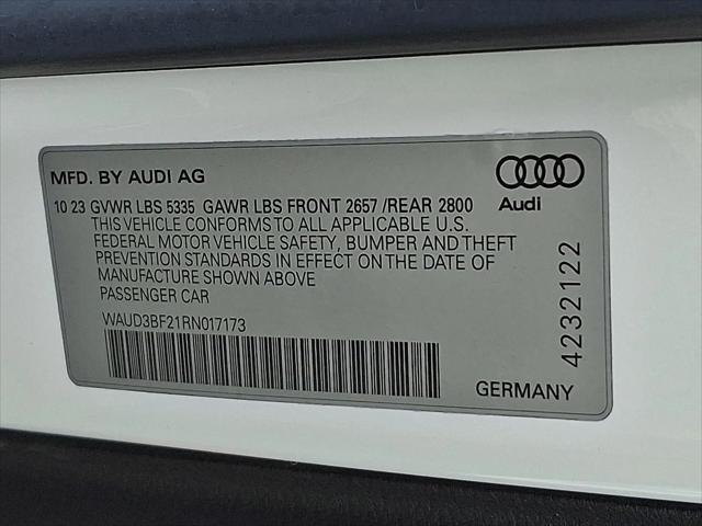 2024 Audi A6 Premium 45 TFSI quattro S tronic