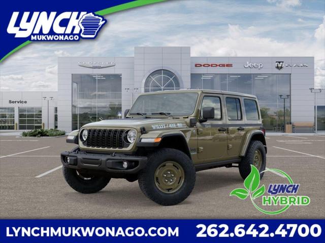 2025 Jeep Wrangler 4xe WRANGLER 4-DOOR WILLYS 41 4xe 2025 Jeep Wrangler 4xe WRANGLER 4-DOOR WILLYS 41 4xe