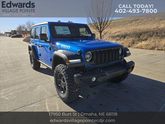 2025 Jeep Wrangler 4xe WRANGLER 4-DOOR WILLYS 4xe