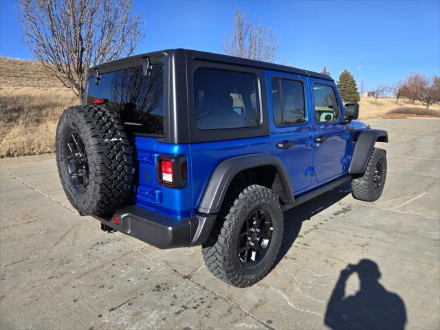 2025 Jeep Wrangler 4xe WRANGLER 4-DOOR WILLYS 4xe