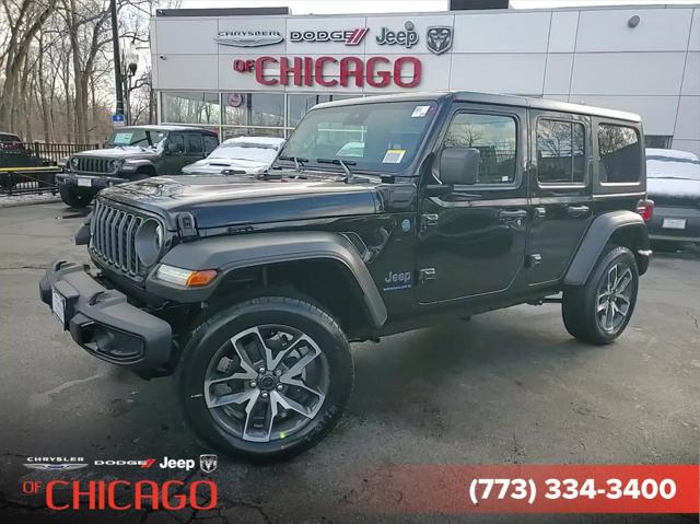 2025 Jeep Wrangler 4xe WRANGLER 4-DOOR SPORT S 4xe