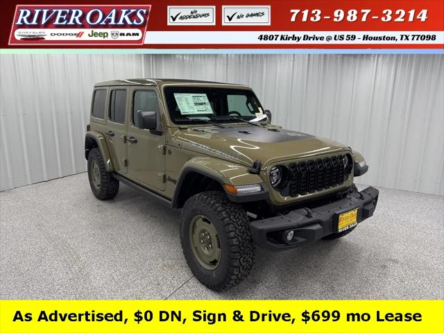 2025 Jeep Wrangler 4xe WRANGLER 4-DOOR WILLYS 41 4xe
