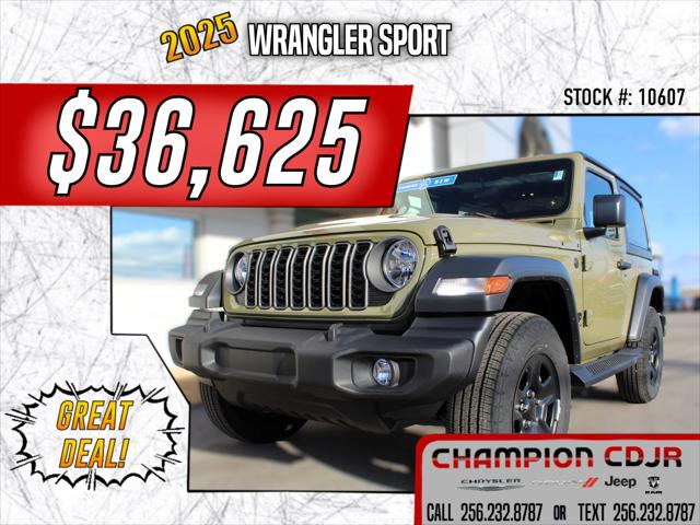 2025 Jeep Wrangler WRANGLER 2-DOOR SPORT