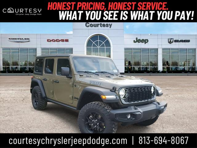 2025 Jeep Wrangler WRANGLER 4-DOOR WILLYS