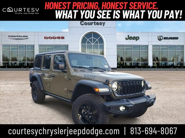 2025 Jeep Wrangler WRANGLER 4-DOOR WILLYS