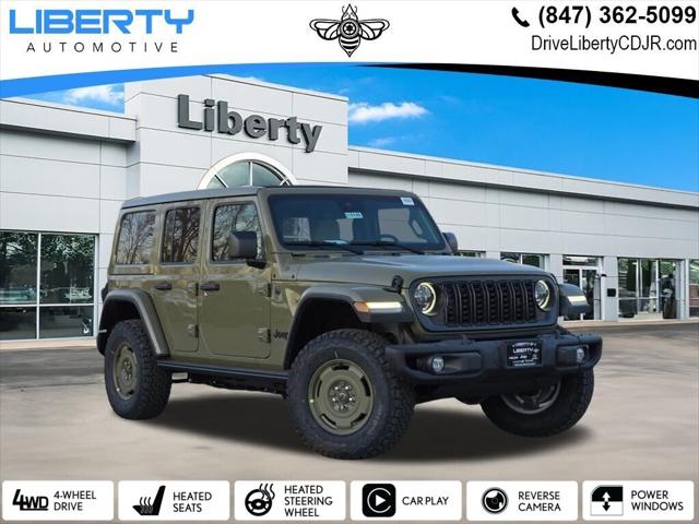 2025 Jeep Wrangler 4xe WRANGLER 4-DOOR WILLYS 41 4xe