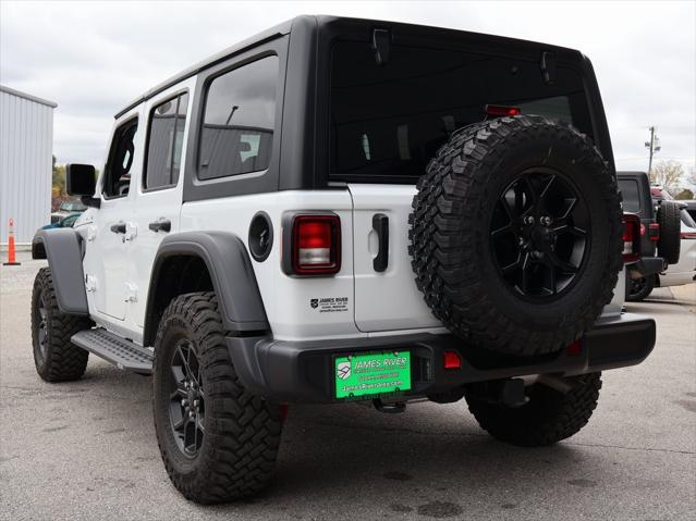 2024 Jeep Wrangler 4-Door Willys 4x4 2024 Jeep Wrangler 4-Door Willys 4x4