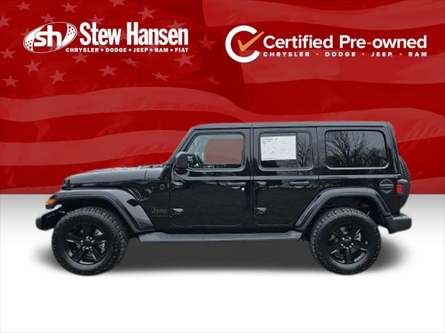2021 Jeep Wrangler Unlimited Sahara Altitude 4x4