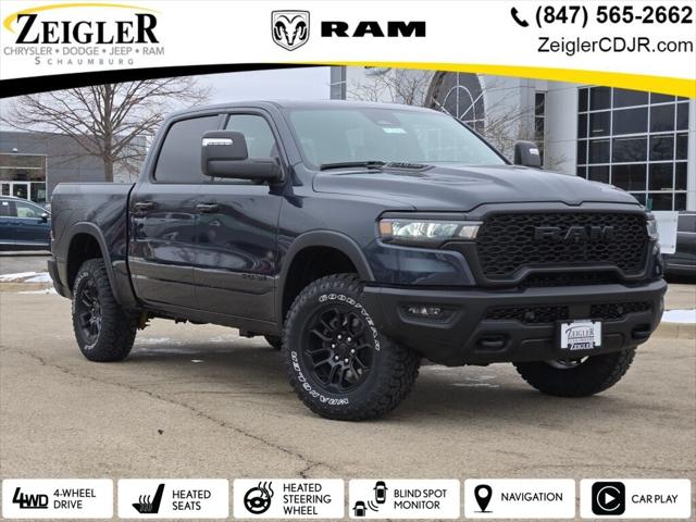 2025 RAM Ram 1500 RAM 1500 REBEL CREW CAB 4X4 57 BOX