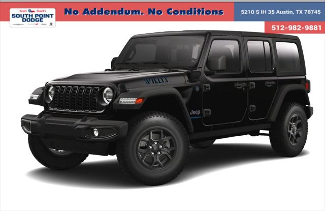 2025 Jeep Wrangler 4xe WRANGLER 4-DOOR WILLYS 4xe