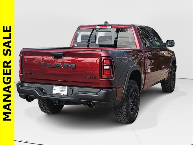 2025 RAM Ram 1500 RAM 1500 REBEL CREW CAB 4X4 57 BOX