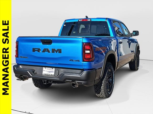 2025 RAM Ram 1500 RAM 1500 REBEL CREW CAB 4X4 57 BOX