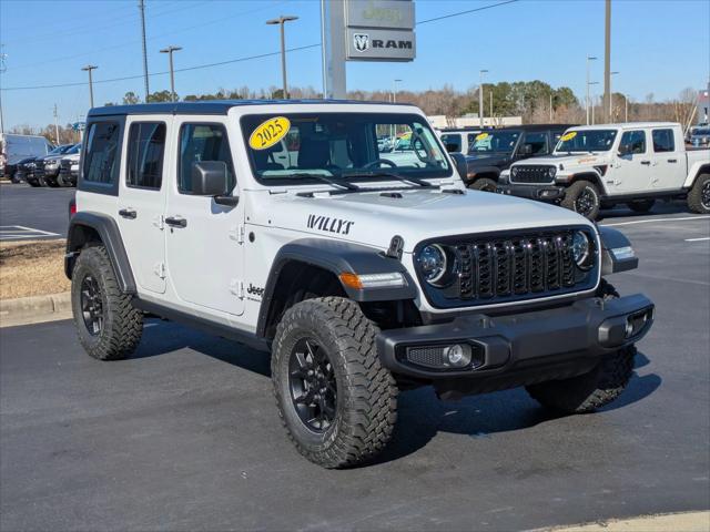 2025 Jeep Wrangler WRANGLER 4-DOOR WILLYS