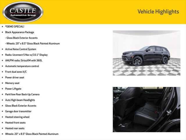 2025 Jeep Grand Cherokee GRAND CHEROKEE LIMITED 4X4