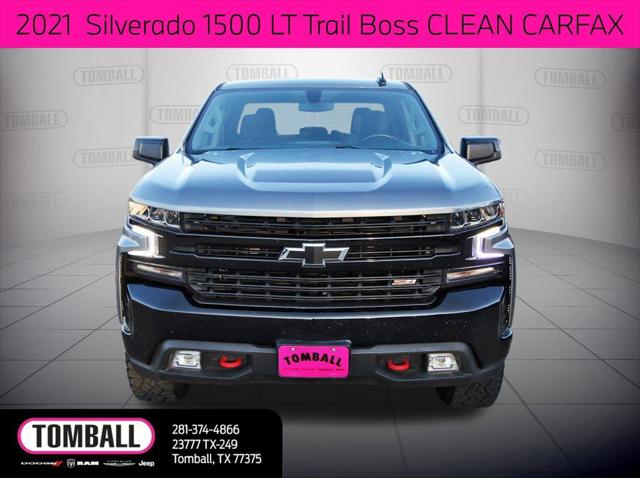 2021 Chevrolet Silverado 1500 4WD Crew Cab Short Bed LT Trail Boss