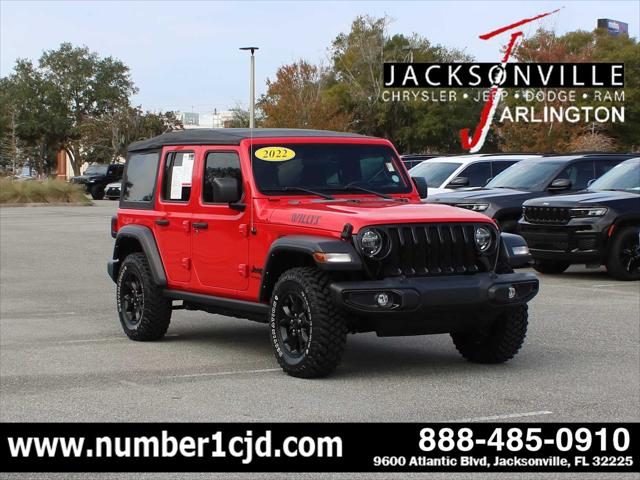 2022 Jeep Wrangler Unlimited Willys 4x4