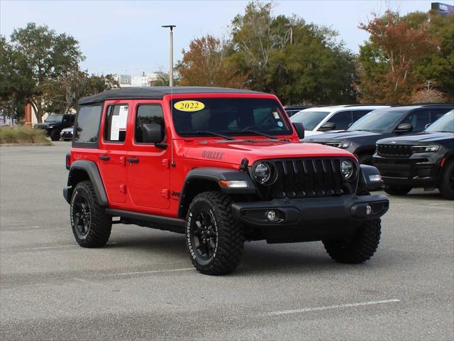 2022 Jeep Wrangler Unlimited Willys 4x4